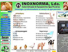 Tablet Screenshot of inoxnorma.com